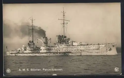 AK Kriegsschiff S. M. S. Blücher, Panzerkreuzer