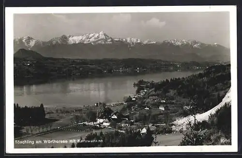 AK Techelsberg am Wörther See, Töschling von oben