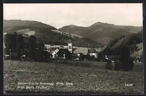 AK Rettenegg /Steiermark, Blick gegen Pfaffen