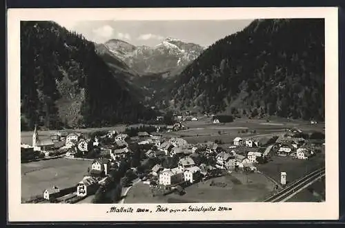 AK Mallnitz, Ortsansicht gegen die Geiselspitze