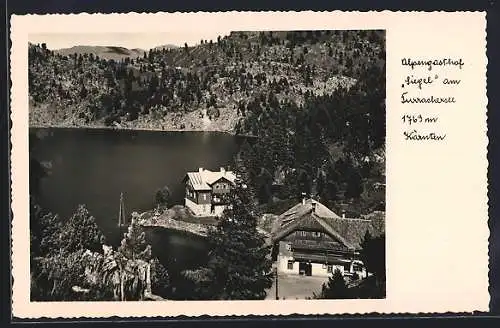 AK Ebene Reichenau, Alpengasthof Siegel am Turracher See