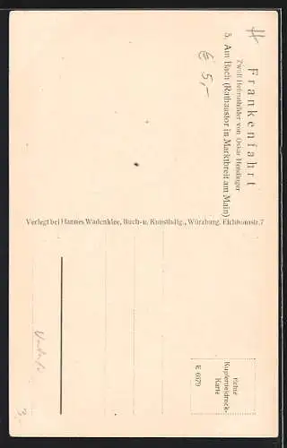 AK Marktbreit am Main, Rathaustor am Bach