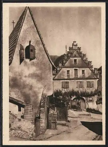 AK Sulzfeld Ufr., Ansicht vom Alten Bürgerhaus