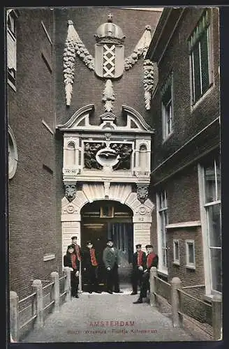 AK Amsterdam, Burger Weeshuis, Poortje Kalverstraat