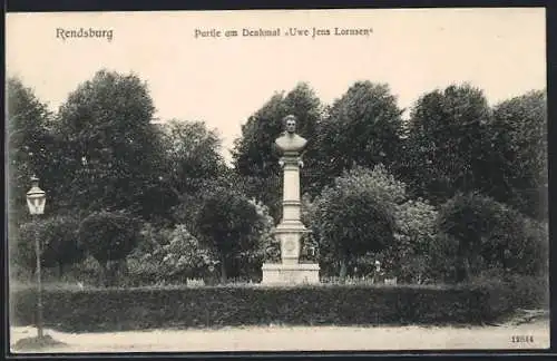 AK Rendsburg, Denkmal Uwe Jens Lornsen