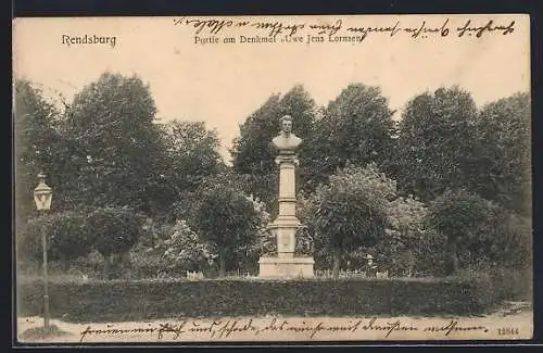 AK Rendsburg, Denkmal Uwe Jens Lornsen