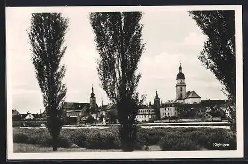 AK Kitzingen, Blick auf die Kirche