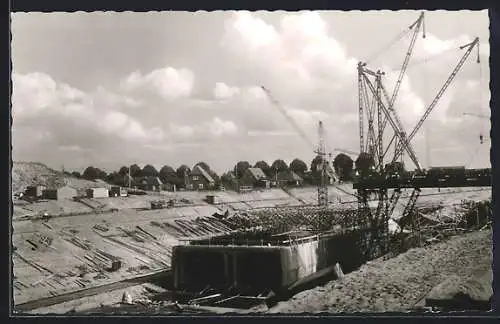 AK Rendsburg, Tunnelbau des Nord-Ostsee-Kanals