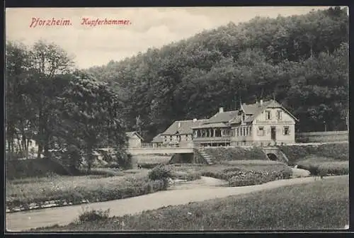 AK Pforzheim, Restauration zum Kupferhammer