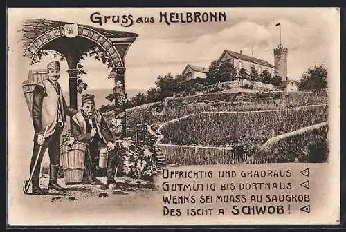 AK Heilbronn, Haus auf dem Weinberg