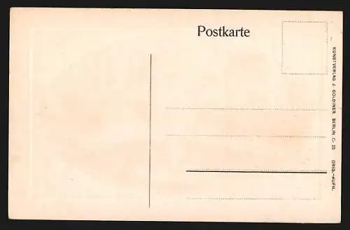 AK Schöneberg, Bayrischer Platz mit Fontäne