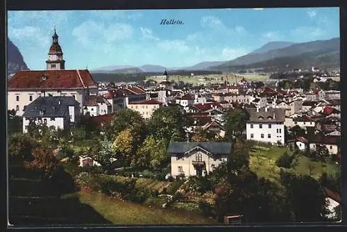 AK Hallein, Blick über die Dächer