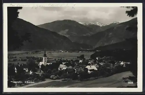 AK Lurnfeld /Kärnten, Pusarnitz mit Bergpanorama