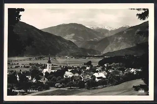 AK Lurnfeld, Pusarnitz mit der Kirche