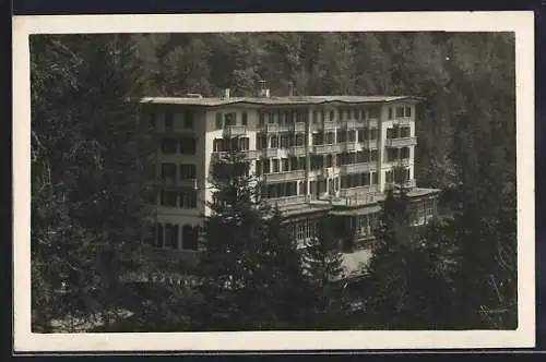 AK Weissenburg-Bad, Blick auf das Waldkurhaus