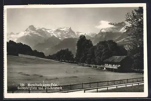 AK Morschach, Golfspielplatz und Uri-Rotstock