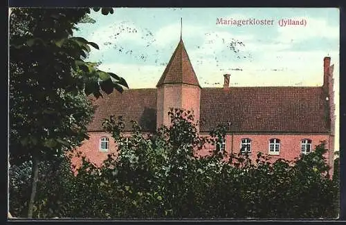 AK Mariager /Jylland, Blick aufs Kloster