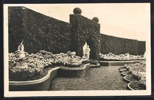 AK Dresden, Jubiläums-Gartenbau-Ausstellung 1926, aus der ersten Blumenschau