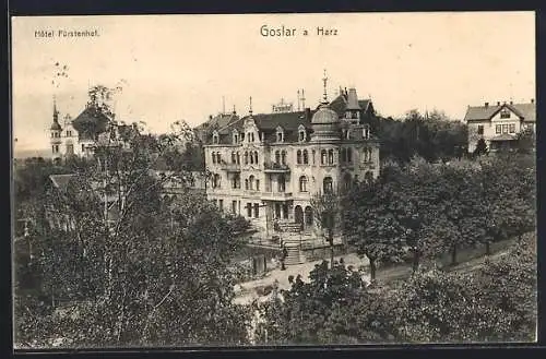 AK Goslar a. Harz, Hotel Fürstenhof