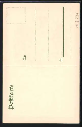 AK Bremen, Wappen aus Schubert`s Album deutscher Staaten- und Städtewappen