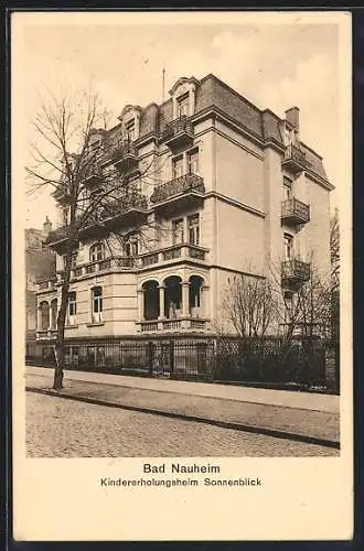 AK Bad Nauheim, Kindererholungsheim Sonnenblick