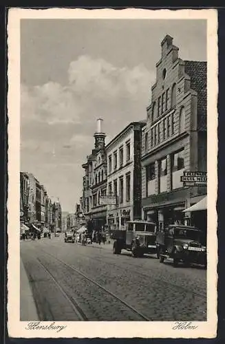 AK Flensburg, Blick über den Holm