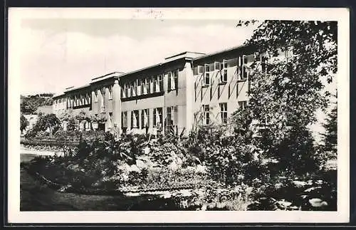 AK Grosslatein / Slatinice, Sanatorium mit Anlage