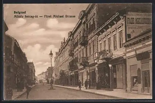 AK Belgrad, Fürst Michael Strasse, Mihaly herceg-ut