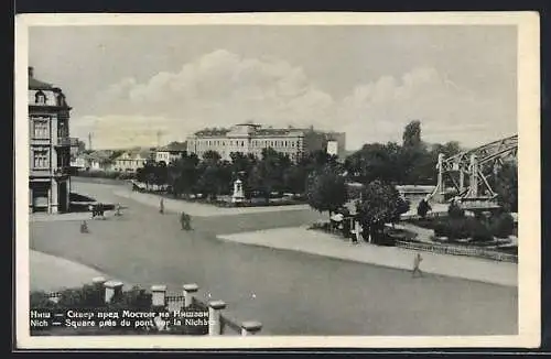 AK Nich, Square près du pont sur la Nichava