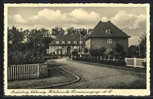 AK Rendsburg, Schleswig-Holsteinsche Stromversorgungs AG Aussenansicht