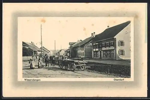 AK Wiesendangen, Oberdorf, Depot d. Landw. Genossenschaft