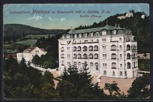 AK Neuhaus im Wienerwald, Kurhotel d`Orange