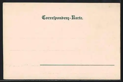 AK Neuberg, Ortspartie mit Hotel Post