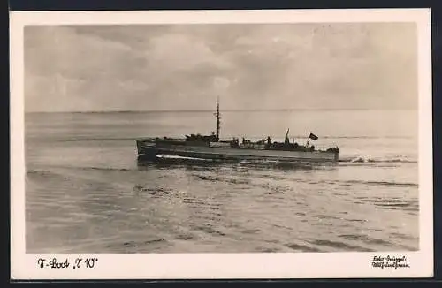 AK Schnellboot S10 auf hoher See, Kriegsmarine