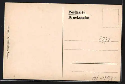 AK Mönichkirchen /N. Ö., Totalansicht mit Strasse aus der Vogelschau