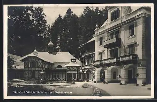 AK Villach, Walterhof und Kurmittelhaus