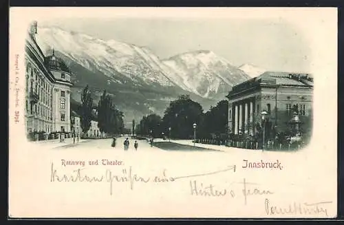 AK Innsbruck, Rennweg und Theater