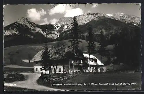 AK Altenberg, Blick auf Gasthof Alpenland