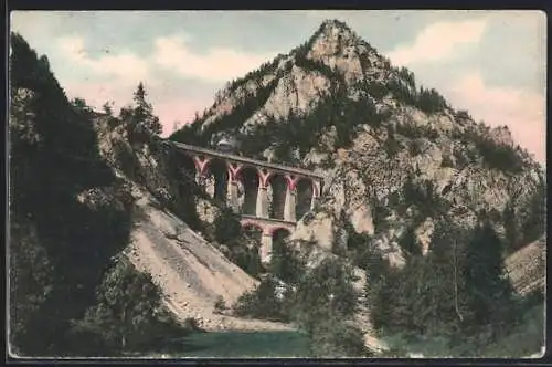 AK Semmeringbahn, Bergbahn auf der Krauselklause