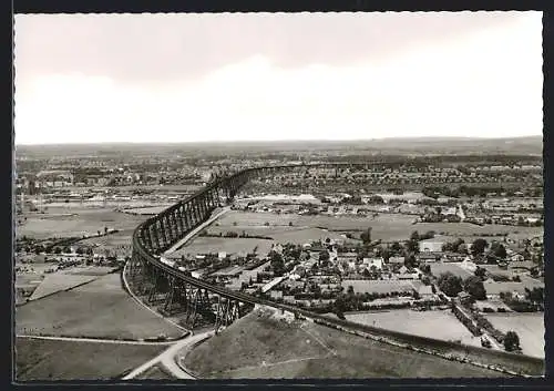 AK Rendsburg, Blick auf die Hochbrücke