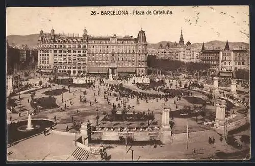 AK Barcelona, Plaza de Cataluna