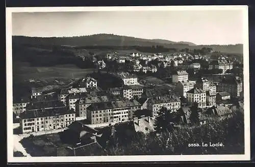 AK Le Locle, Vue générale