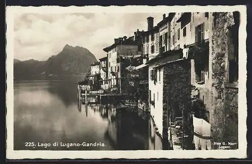 AK Gandria, Häuser am Lago di Lugano