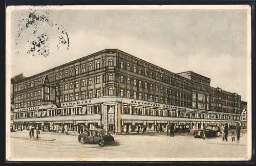 AK Wien, Modekaufhaus A. Herzmansky, Mariahilferstrasse 26-28