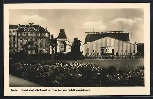 AK Berlin, Friedrichstadtpalast und Theater am Schiffbauerdamm