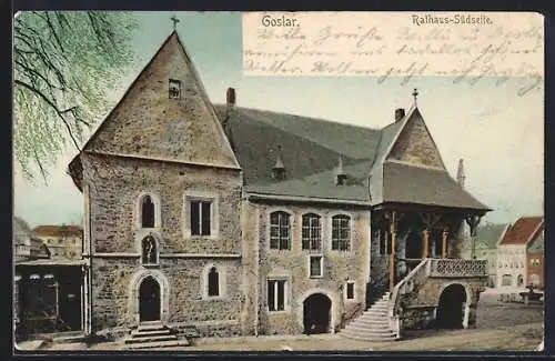 AK Goslar, Rathaus-Südseite