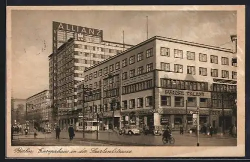 AK Berlin-Kreuzberg, Europahaus in der Saarlandstrasse