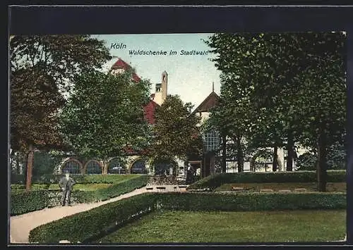 AK Köln-Lindenthal, Gasthaus Waldschenke im Stadtwald