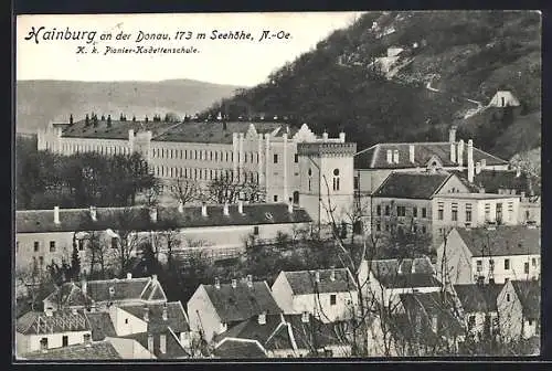 AK Hainburg an der Donau, K. k. Pionier-Kadettenschule