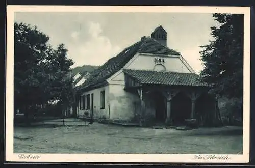 AK Cadinen, Blick auf die Schmiede